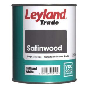 LEYLAND Satinwood Pure Brilliant White 750ml