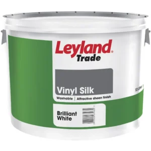 Leyland Trade 10Ltr Vinyl Silk Brilliant White