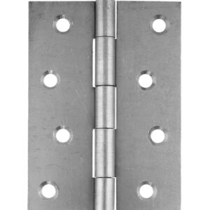 1838 pattern steel fixed pin butt hinge