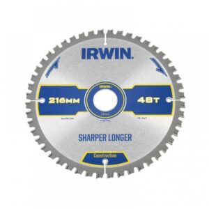 Construction Mitre Circular Saw Blade 216 X 30Mm X 48T Atb/Neg