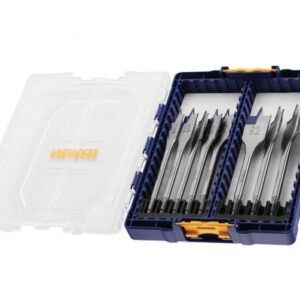 Blue Groove 4X Flat Bit Set, 8 Piece