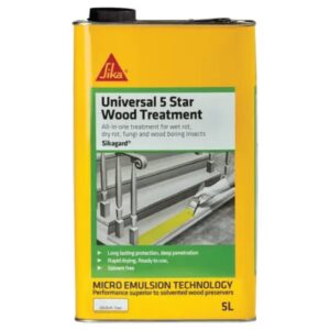 Sikagard Universal Wood Treatment - 5L (Box of 4)