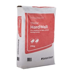 British Gypsum Thistle Hardwall Plaster 25kg