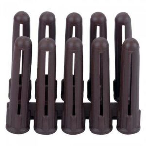 Wall Plastic Plugs Brown 7mm (Box of 100)