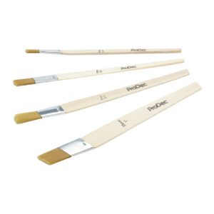 ProDec 4 pc Slant Cut Synthetic Lining Fitch Brush Set