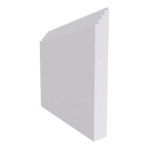 Mini Stepped MDF Skirting Board