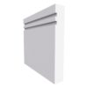 Square Edge Grooved 2 MDF Skirting Board