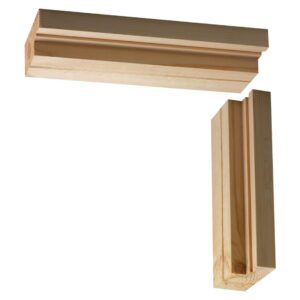 Softwood Untrenched FD30 Door Casing - 838.2mm (2'9")