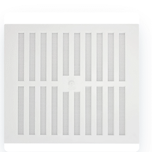 MAP Hardware 90902 Adjustable Vent White - 9in x 9in