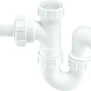 Sink Trap with Horizontal Domestic Appliance Nozzle