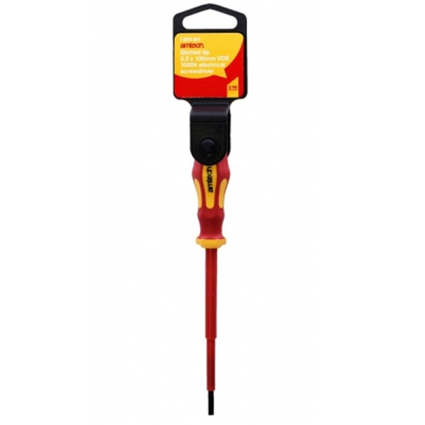 Amtech 100mm Slotted Vde Screwdriver