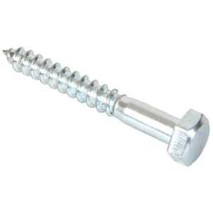 HEX HEAD COACH SCREW BZP (PACK OF 5) M12x120
