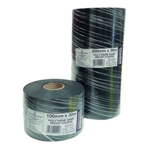 Polythene Damp Proof Course - 100mm 30m