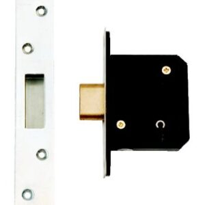 Dale Stainless Steel 5L Mortice Dead Lock 63mm