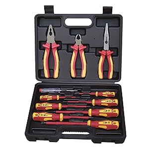Hilka 11 Piece VDE Screwdriver and Pliers Set