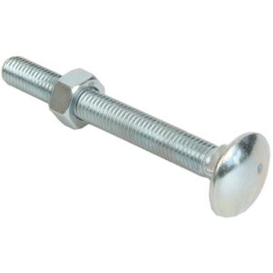 CUP SQ HEX BOLTS & NUTS BZP M10x110