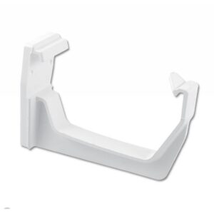 White Square Gutter Fascia Bracket