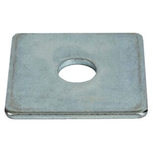 SQUARE PLATE WASHER BZP 50x50x3mm 10mm